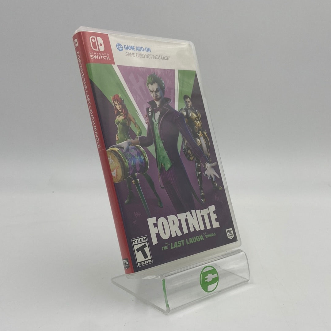 Fortnite: The Last Laugh Bundle (Nintendo Switch, 2020) Case Only