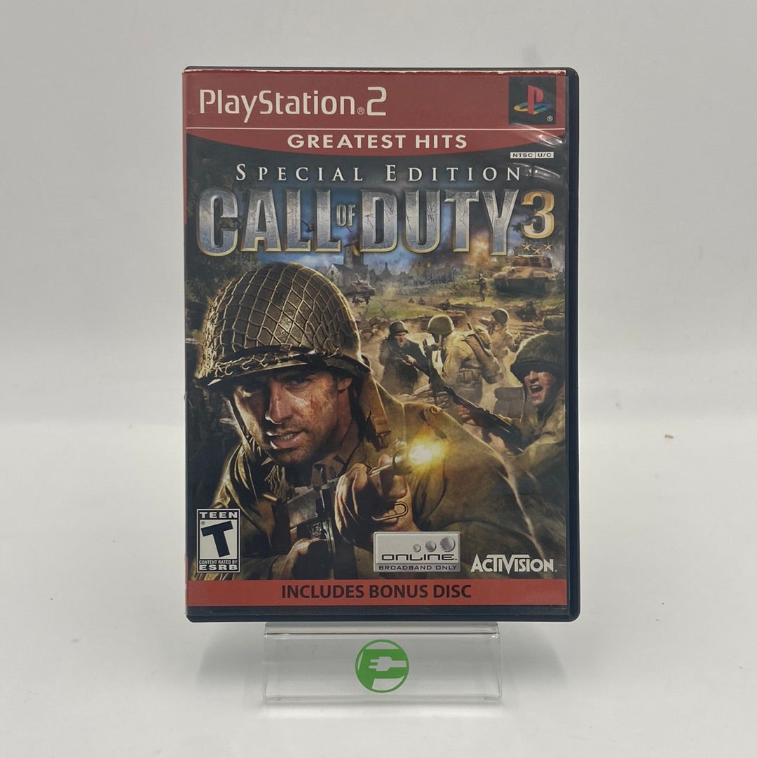 Call of Duty 3 [Special Edition] (Sony PlayStation 2 PS2, 2006)