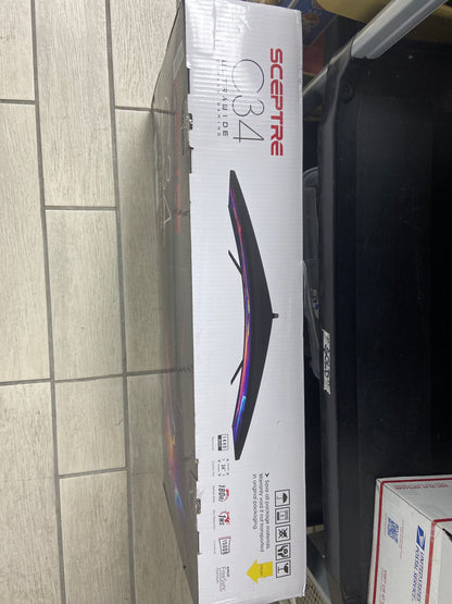 New Sceptre 34" XB273 WQHD IPS 180Hz Ultra Wide Curved Gaming Monitor