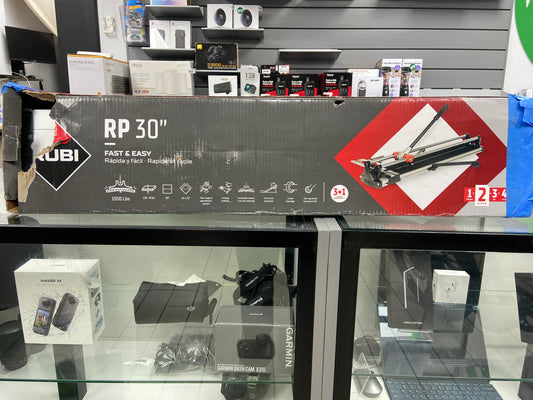 New Open Box Rubi Tile Cutter Fast & Easy Speed Plus Aluminum Steel Tile Cutter RP 30"