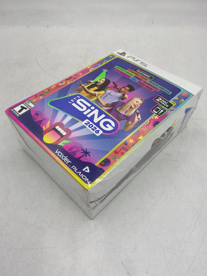 New Let's Sing 2026 (Sony PlayStation 5 PS5, 2025) 2 Mic Pack
