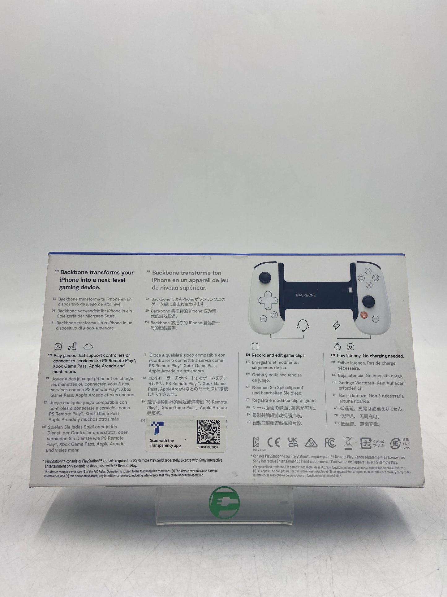 Backbone One Playstation Edition Lighting Mobile Gaming Controller BB-02-W-S