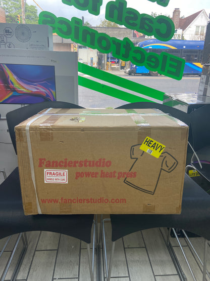 New Fancierstudio DG 15x15  Power Heat Press FS15X15 BB Black