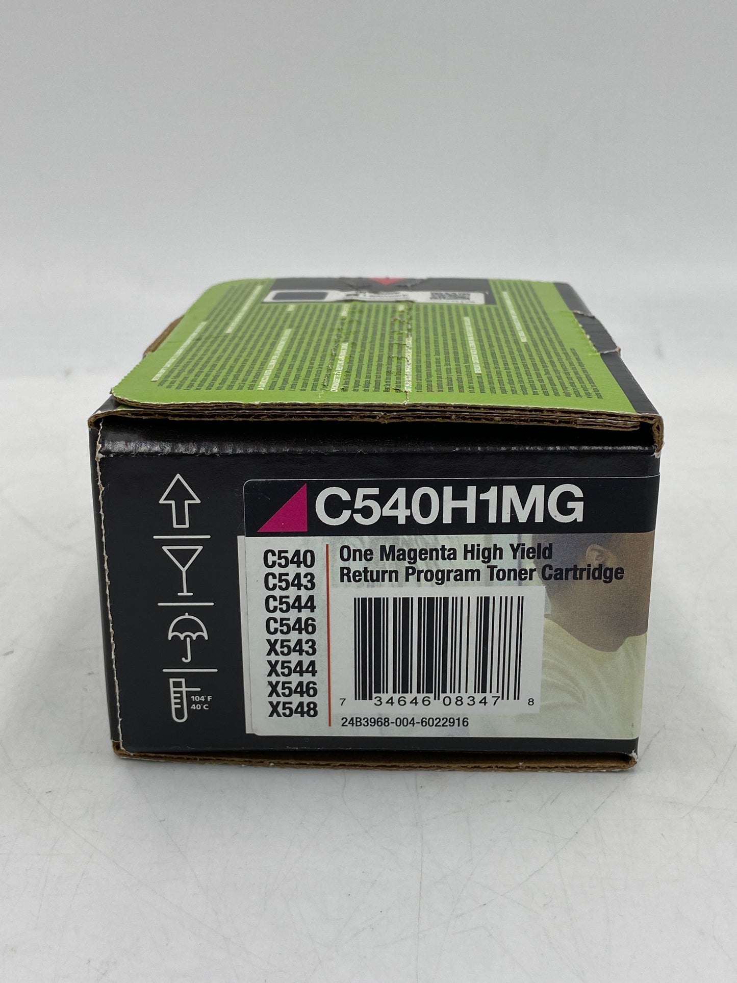 New Lexmark C540H1MG C540 Magenta Toner Cartridge