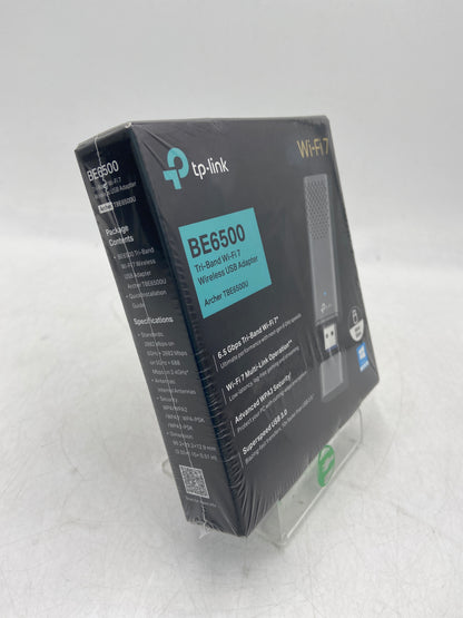 New TP-Link BE6500 Archer TBE6500U Tri-Band W-Fi 7 Wirless USB Adaptor 0152602601