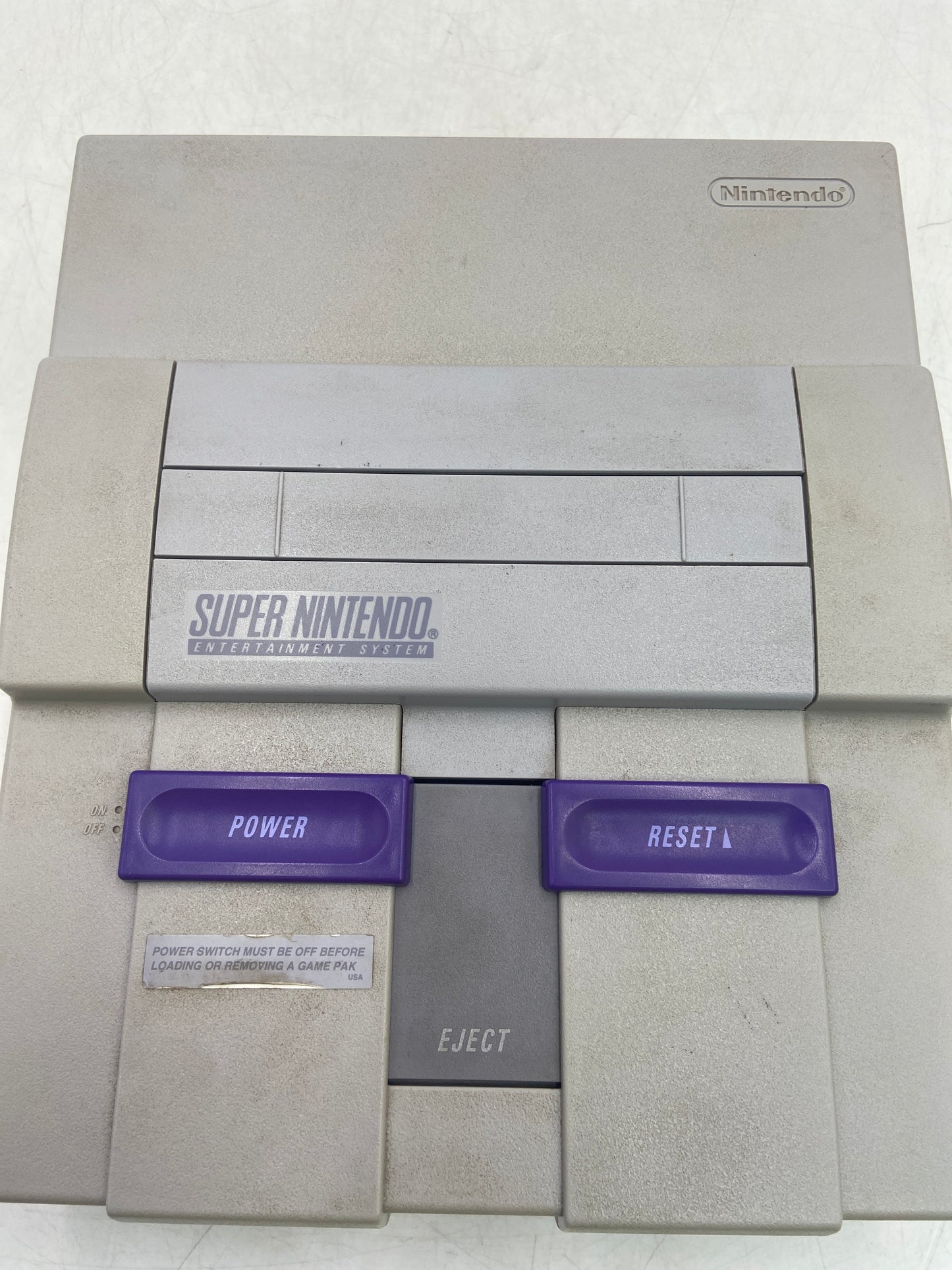 Nintendo Super Nintendo Entertainment System SNES Console Gaming System SNS-001 