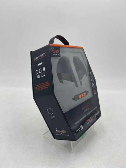 New V-MODA BassFit Wireless Wireless Sport Earphones Black VLCT-BLACK