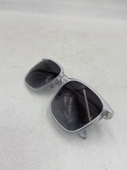 New Ray-Ban Transparent Frame Black Lens Sunglasses RB2206D