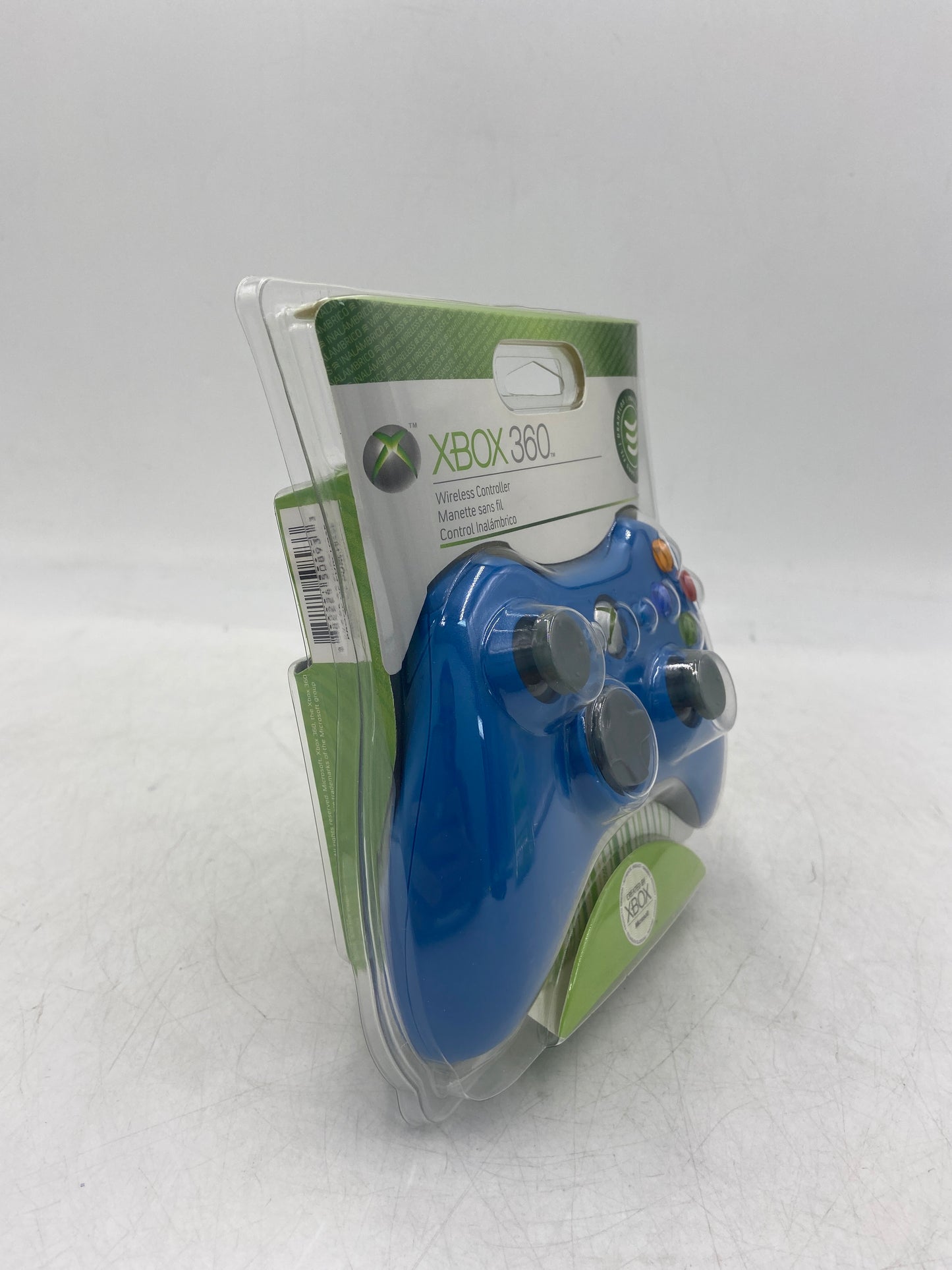 New Xbox  360 Original Controller With Battery Pack B4F-00040, B4U-00021 Blue