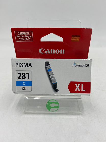 New Canon 281 CLI-281XLC Cyan Ink Cartridge