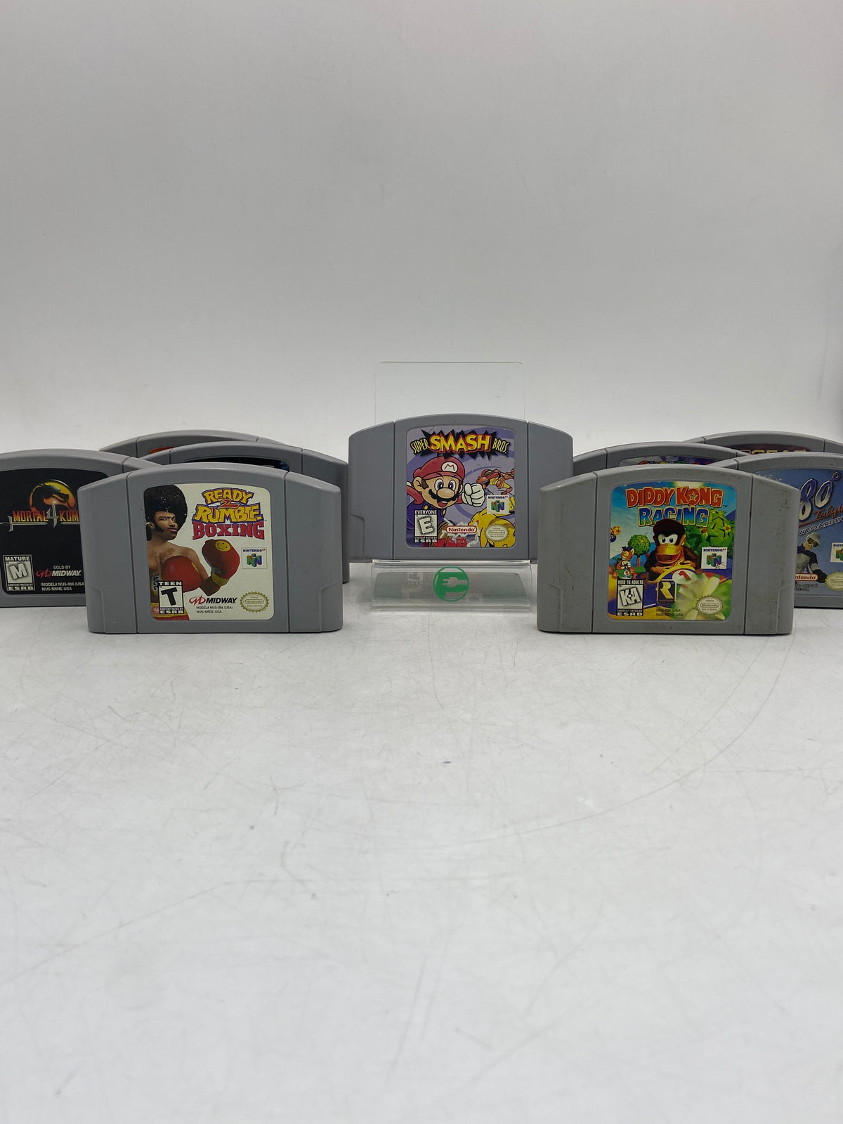 Broken Nintendo LOT OF 10 Nintendo 64 Games Mixed Cartridge Lot DAMAGED