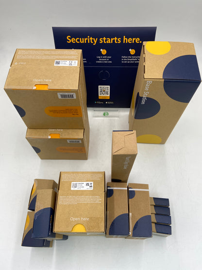 New SimpliSafe 15-Piece Bundle Wireless Home Security Kit