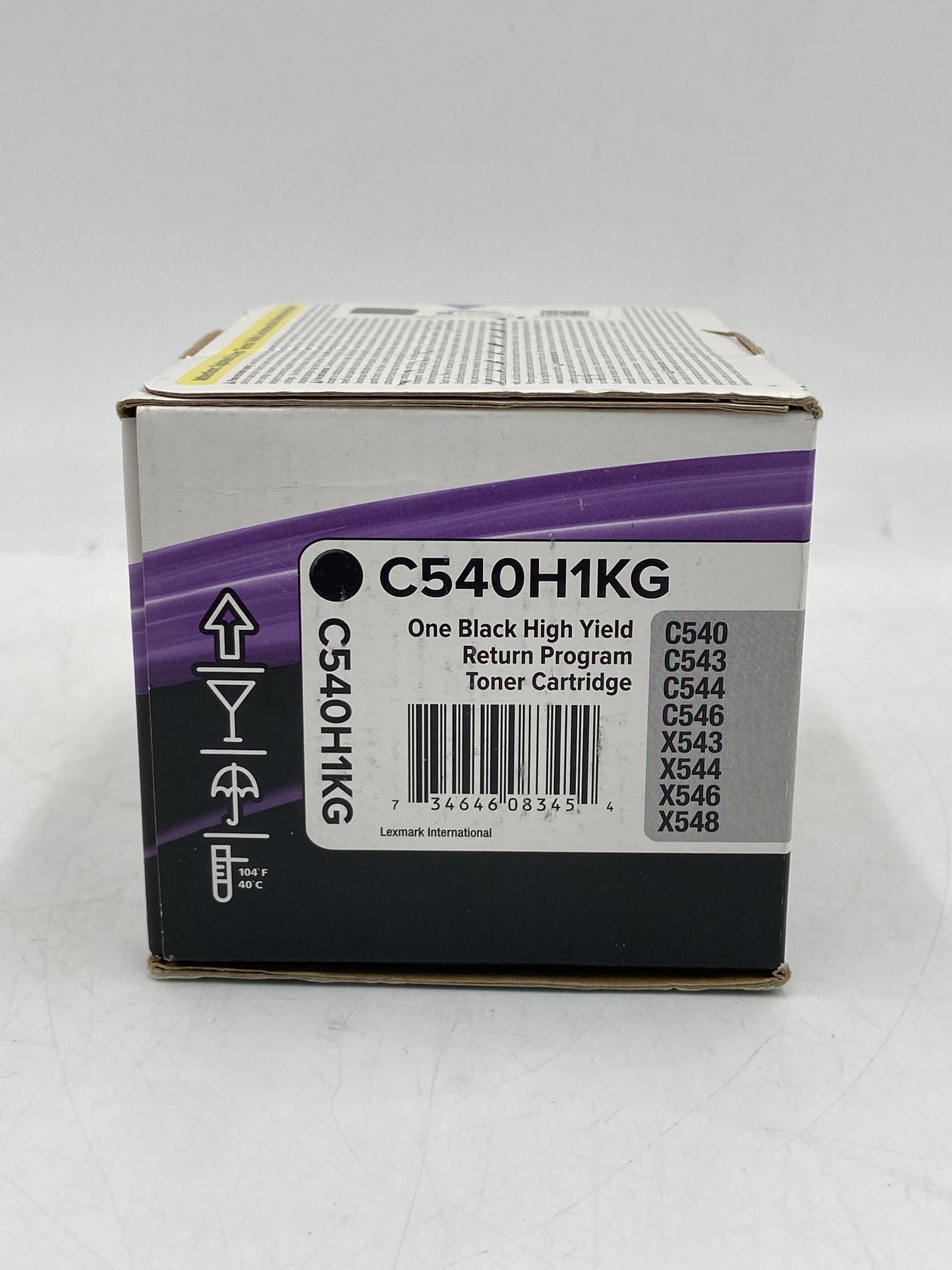 New Lexmark C540H1KG Black Toner Cartridge