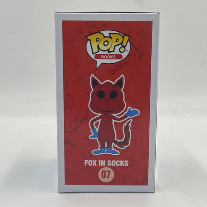 New Funko Pop Books Dr. Suess Fox In Socks Flocked 07