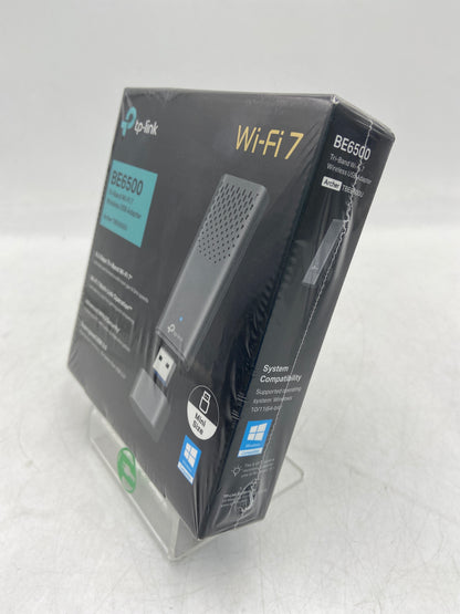 New TP-Link BE6500 Archer TBE6500U Tri-Band W-Fi 7 Wirless USB Adaptor 0152602601