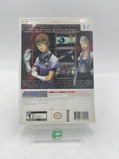 Trauma Center Second Opinion (Nintendo Wii, 2006) Video Game