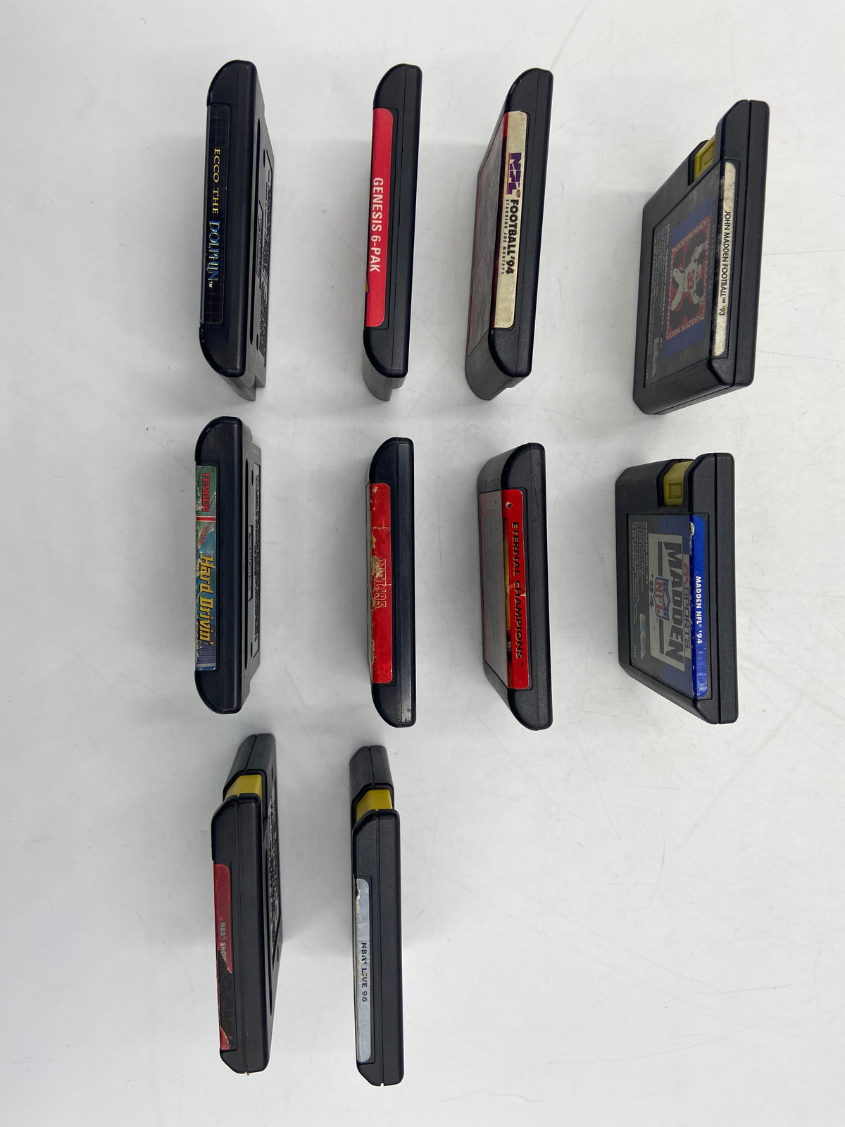 SEGA Lot of Sega Genesis Games Video Game Lot 10 Games Total Not Tested