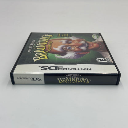 Professor Brainium's Games (Nintendo DS, 2008) Includes Manual + Insert