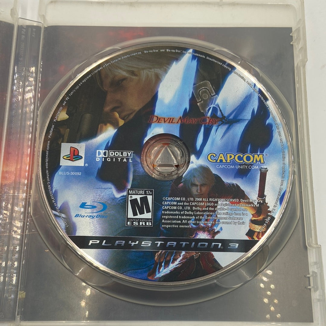 Devil May Cry 4 (Sony PlayStation 3 PS3, 2008)