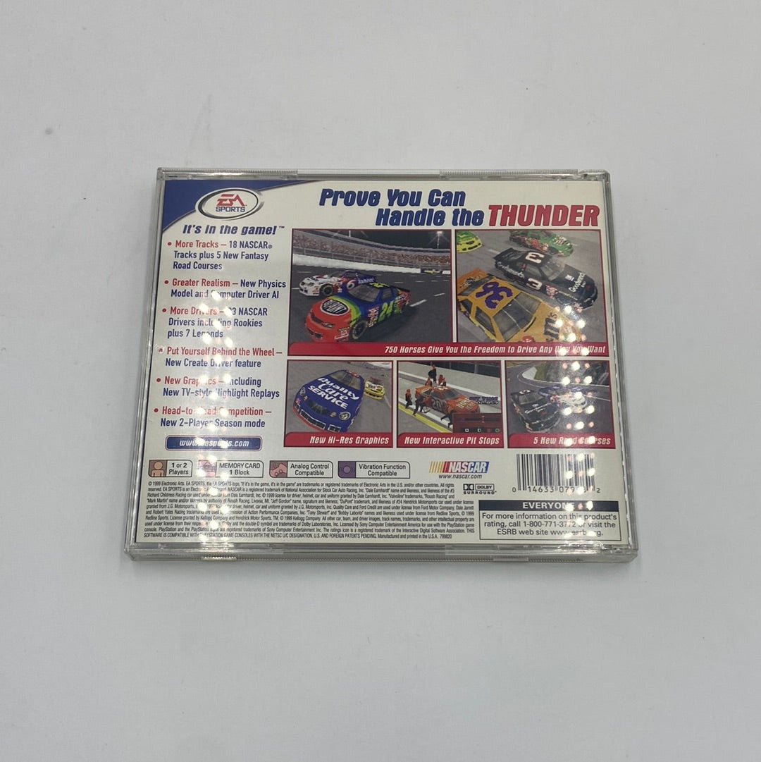 NASCAR 2000 (Sony PlayStation 1 PS1, 1999)