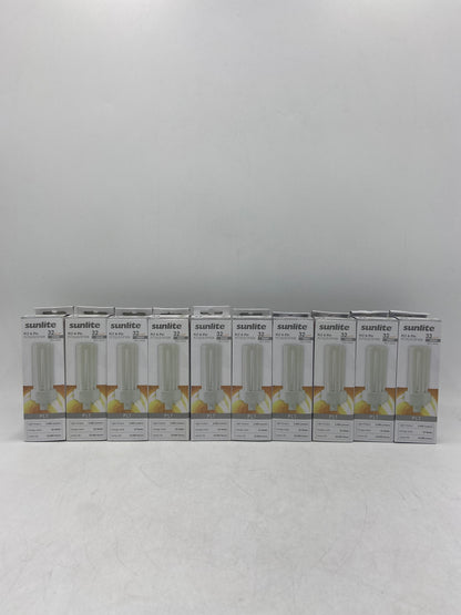 New sunlite PLT 4-Pin PLT32/E/SP50K 32 Watts 2400 Lumens Light Bulbs 60556 10 PACK