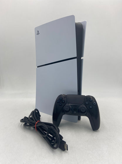 Sony PlayStation 5 Slim Digital PS5 825GB White Console Gaming System CFI-2115