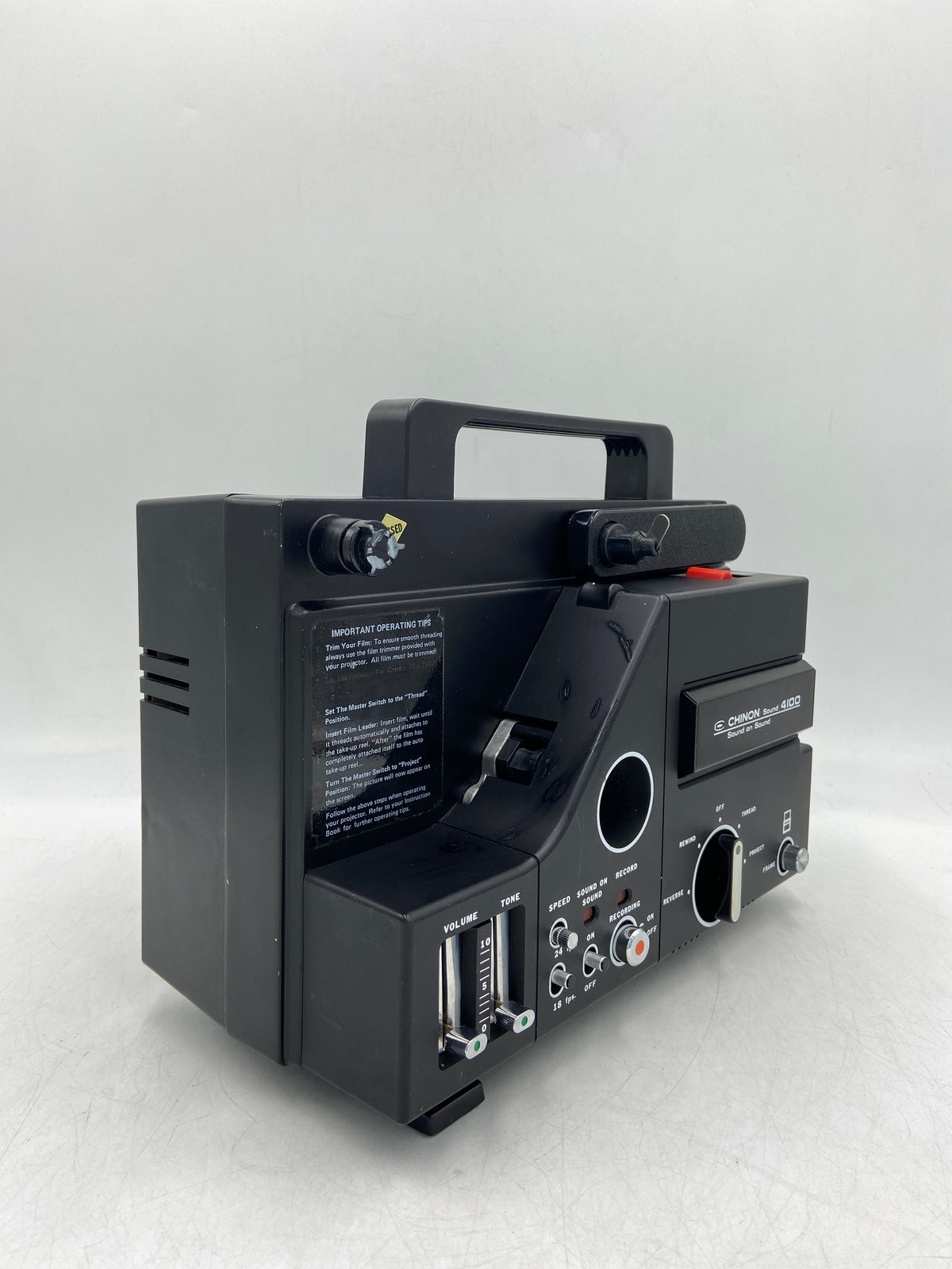 Broken Chinon Sound 4100 AC 120V Projector 4100 - READ
