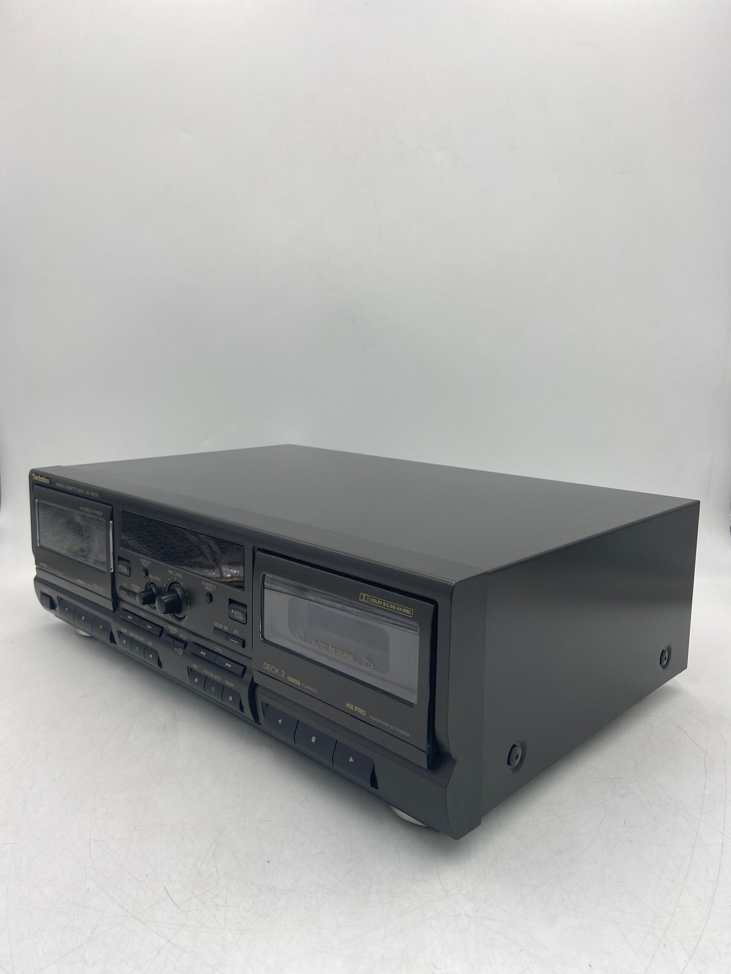TECHNICS Stereo Double   Cassette Deck RS-TR575 Japan ZH0TB03 50