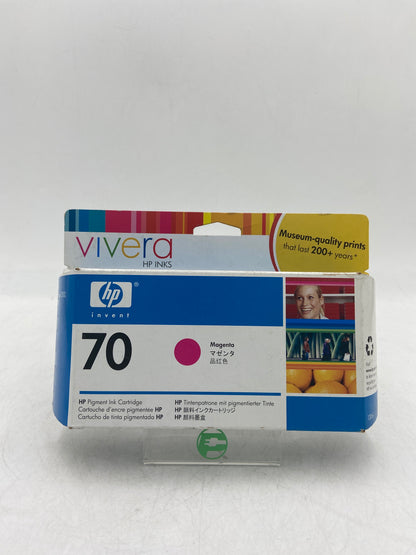 New HP 70 C9453A Magenta Ink Cartridge EXPIRED