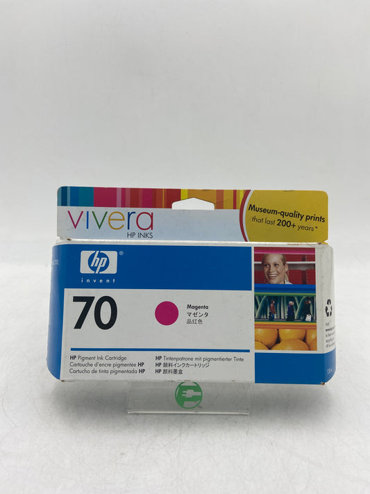 New HP 70 C9453A Magenta Ink Cartridge EXPIRED