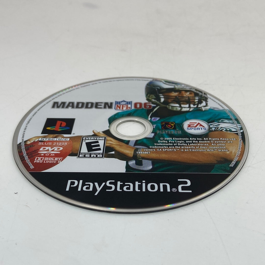 Madden 2006 (Sony PlayStation 2 PS2, 2005)