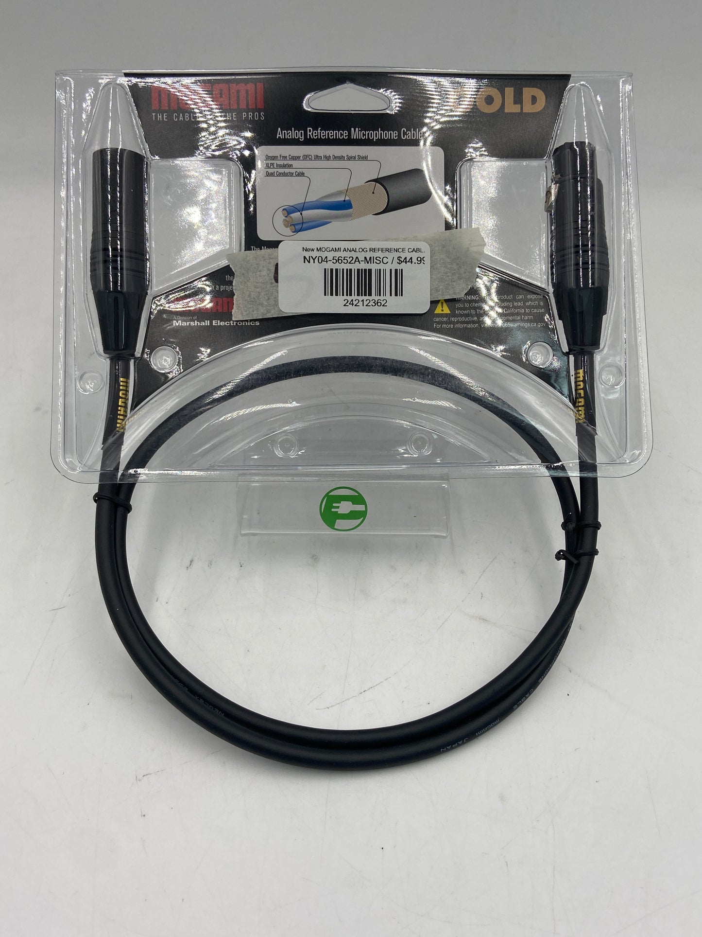 New MOGAMI ANALOG REFERENCE CABLE XLR Cable