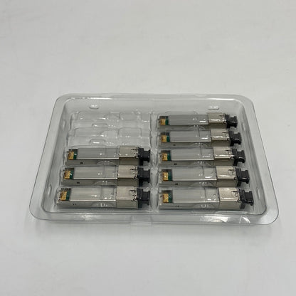 Pack of 8 Switch Modules 20km 1550/1310nm 1.25G SFP WDM Modules SFP-WDM-20D-S