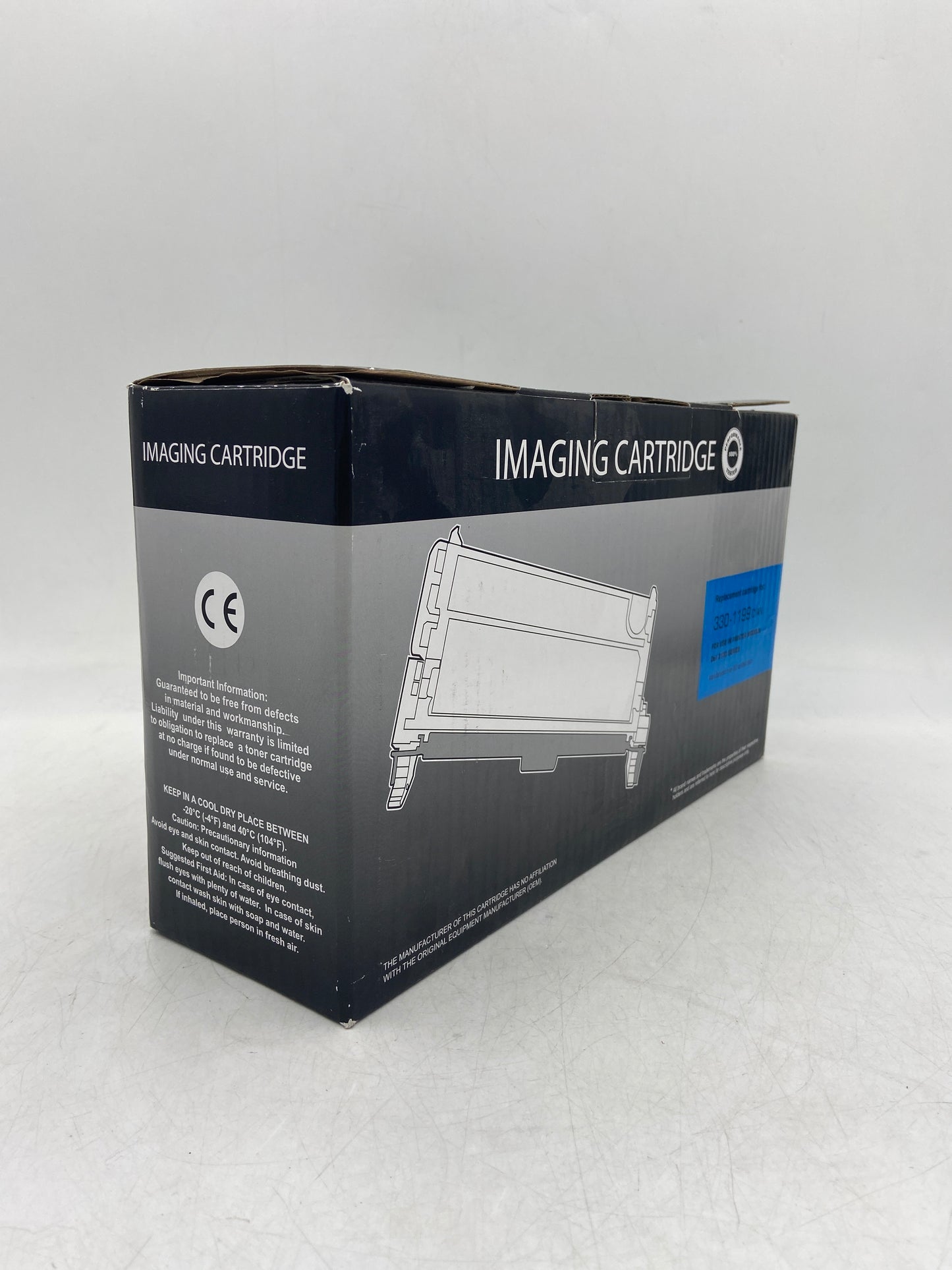 New Imaging Cartridge  330-1199 Cyan for Dell 3130 Series Ink Cartridge Ripped Box