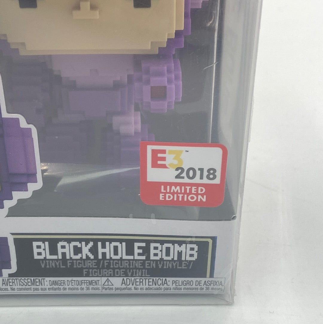 New Funko Pop 8-Bit Megaman Black Hole Bomb E3 2018 Limited Edition 13