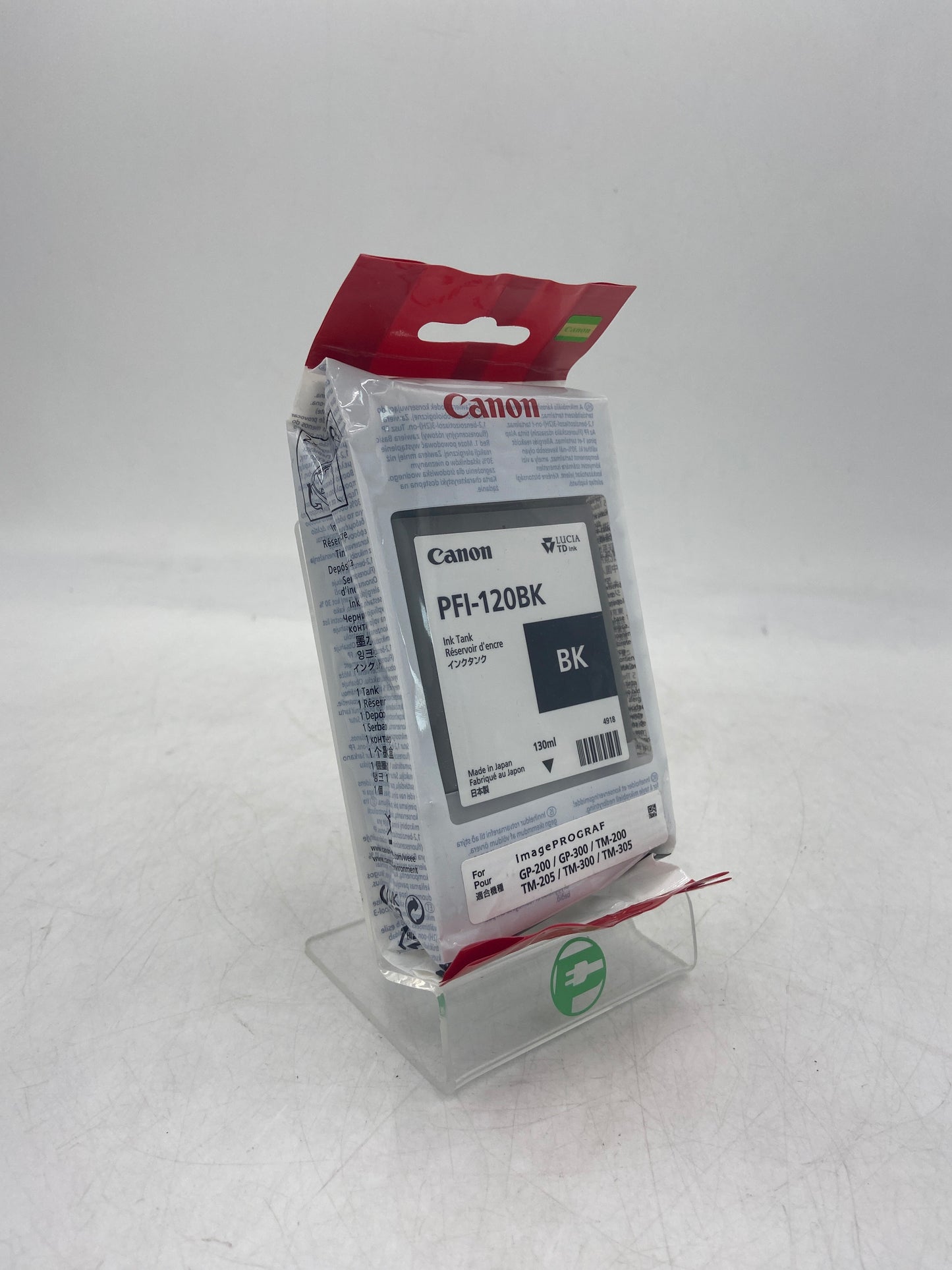 New Canon PFI-120BK 4918 Black Ink Tank