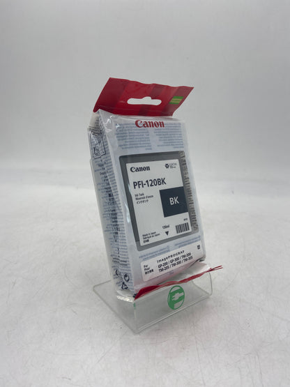 New Canon PFI-120BK 4918 Black Ink Tank