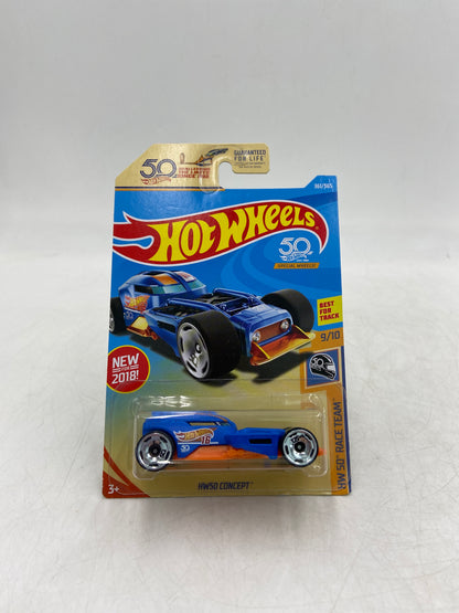 New Hot Wheels Lot of 5 HW 50th Race Team 2018 Toy Cars L2593