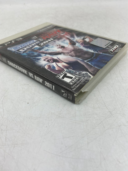 WWE Smackdown vs. Raw 2011 (Sony PlayStation 3 PS3, 2011) Video Game