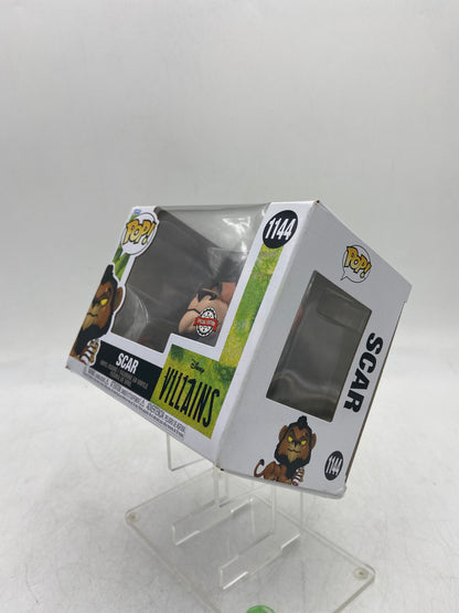 New Funko POP! Disney Villains The Lion King Scar 1144 Collectible Vinyl Figure