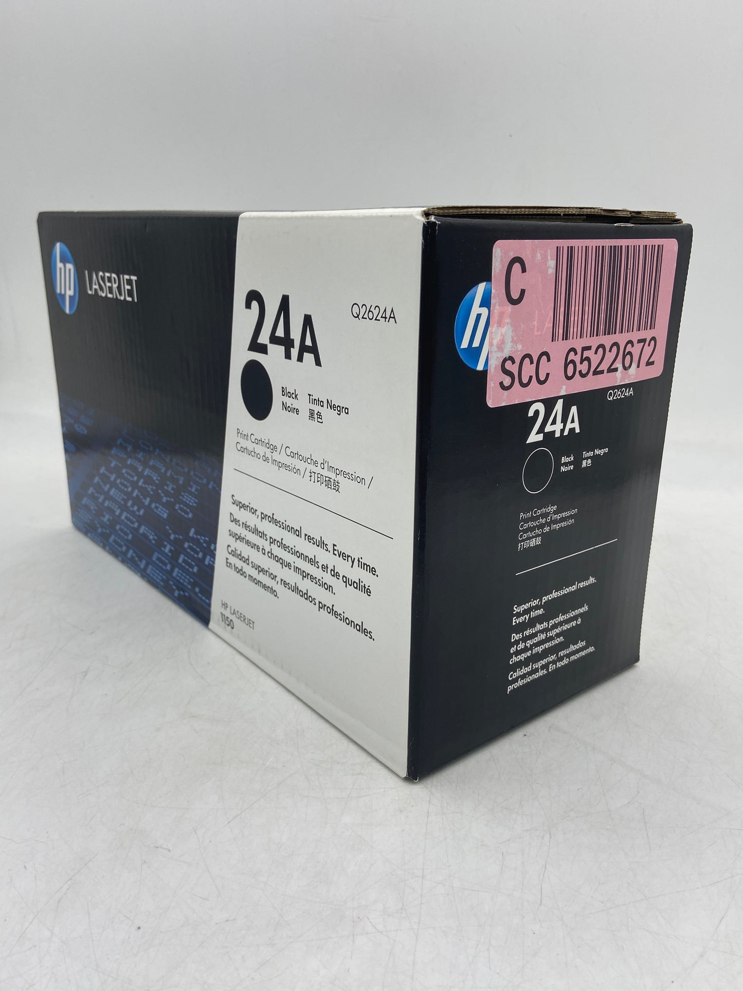New HP Laserjet 24A Q2624A Black Ink Cartridge