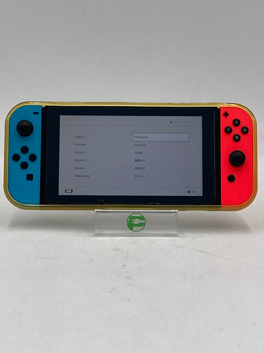 Nintendo Switch v1 Video Game Console Only HAC-001 Red/Blue