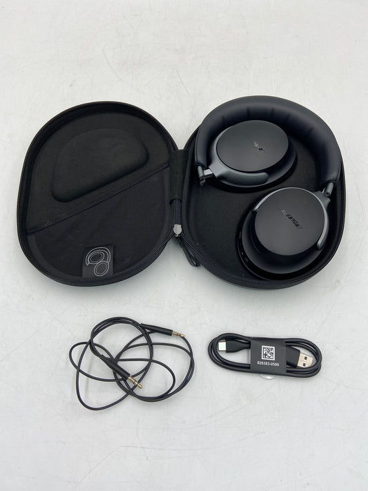 Bose QuietComfort Ultra Around-Ear Noise Cancelling Bluetooth Headphones Black