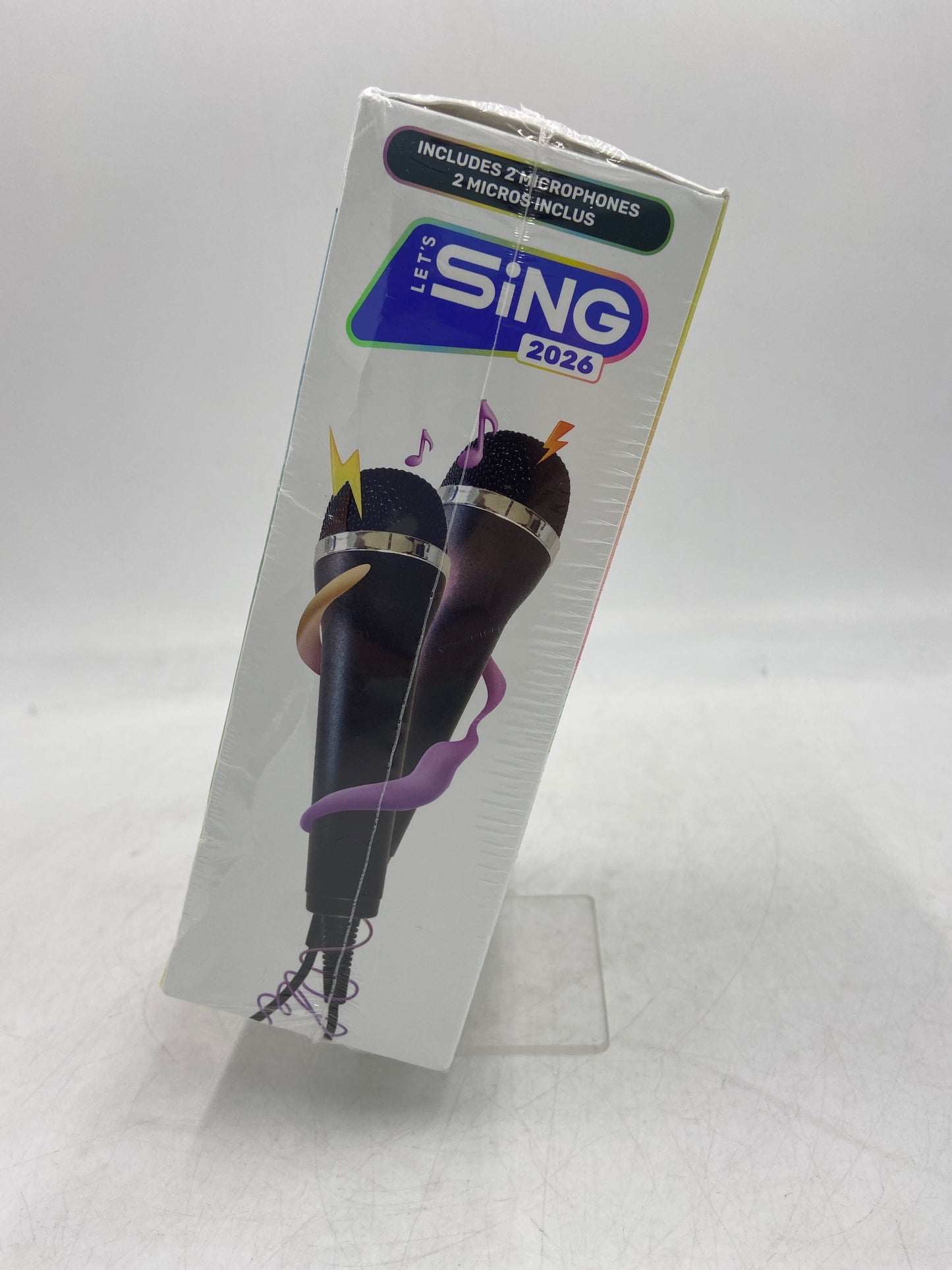 New Let's Sing 2026 (Sony PlayStation 5 PS5, 2025) 2 Mic Pack