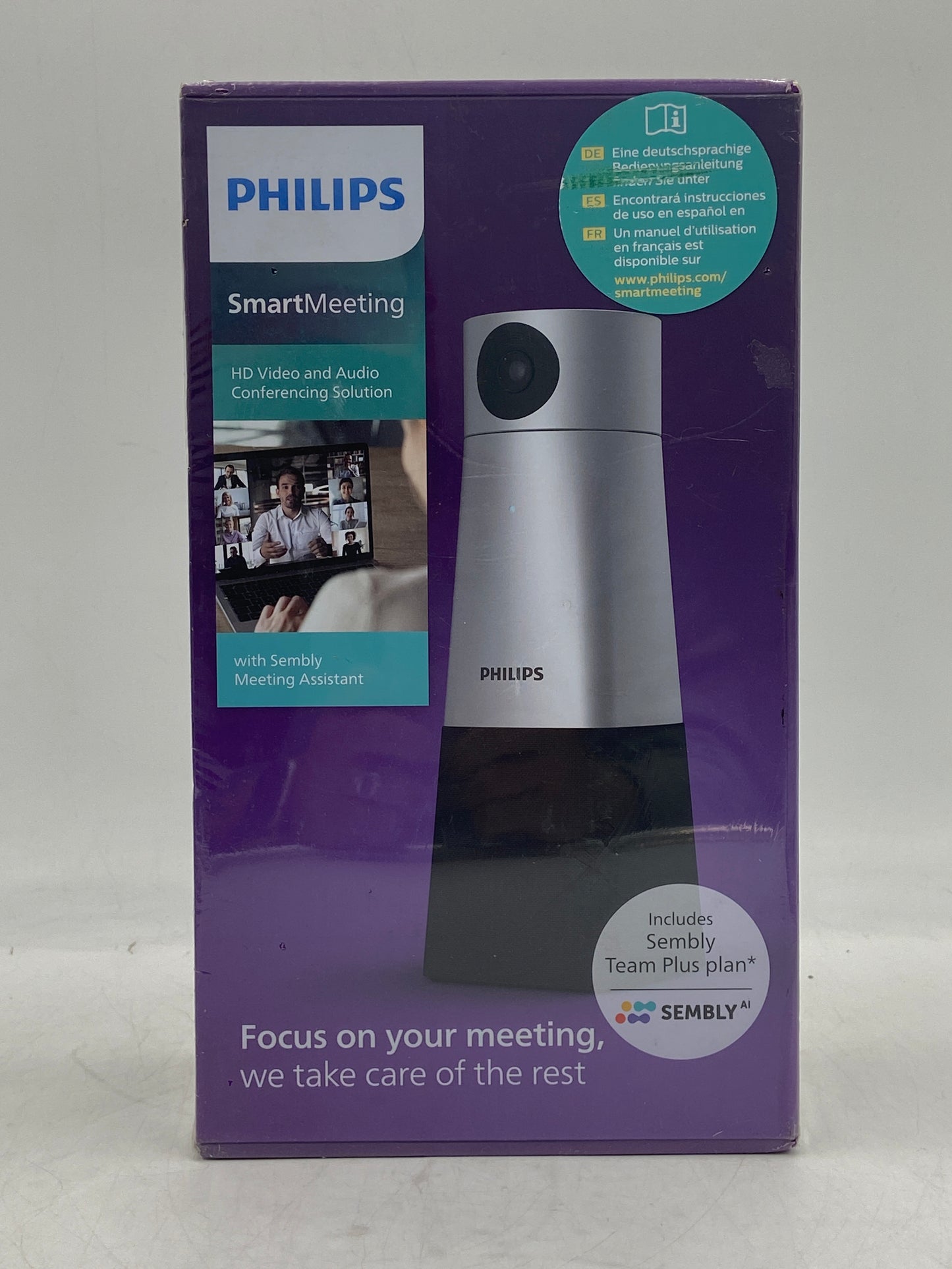New Phillips Smartmeeting HD Video and Audio Conferencing Solution PSE0550
