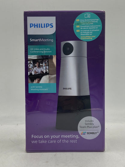 New Phillips Smartmeeting HD Video and Audio Conferencing Solution PSE0550
