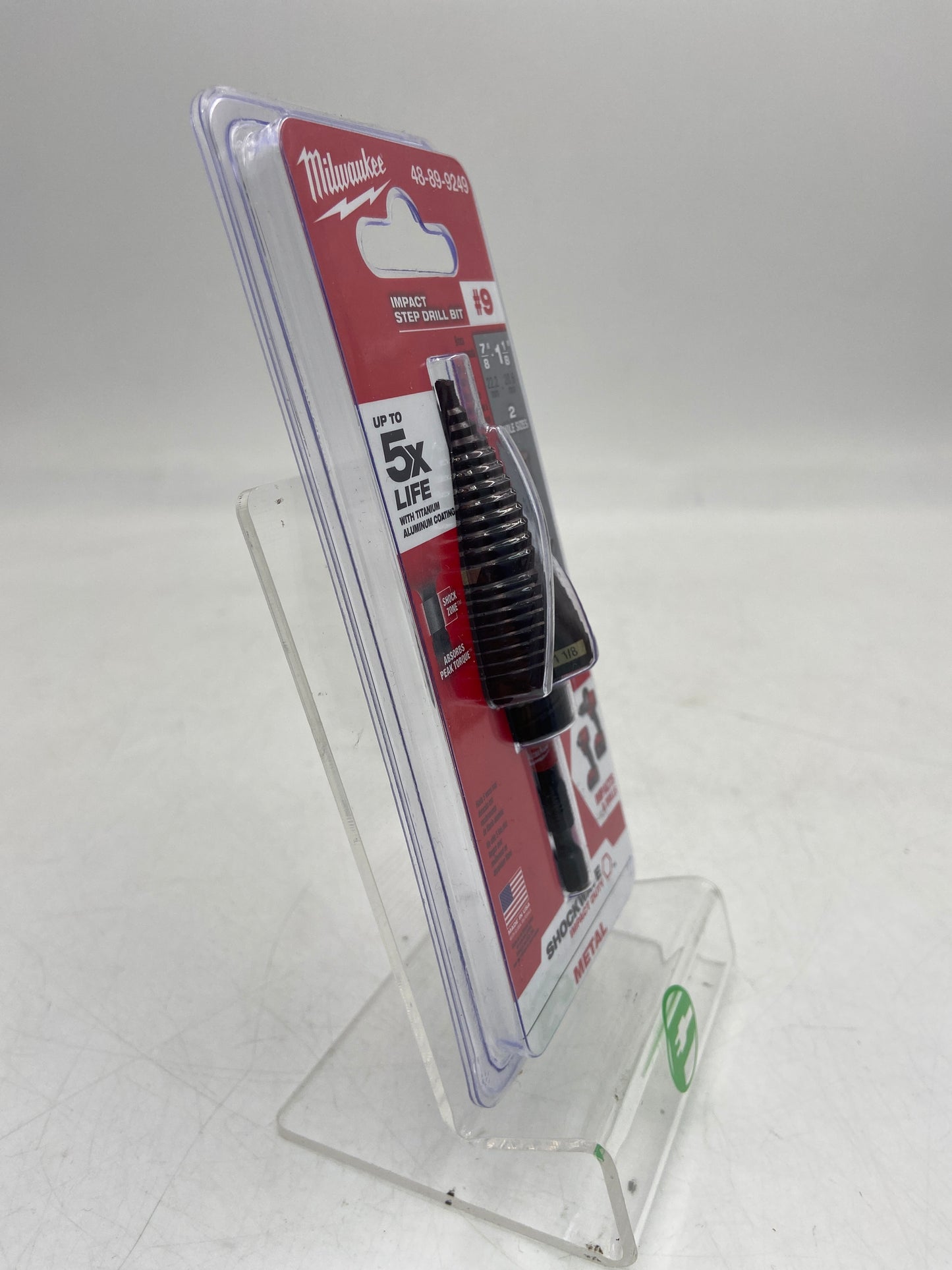 New Milwaukee Impact Step Drill Bit #9 Drill Bit 48-89-9249