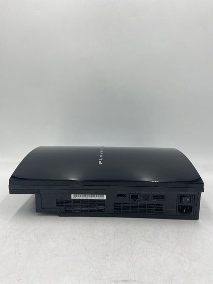 Sony PlayStation 3 Fat PS3 60GB Black Backwards Compatible Console Gaming System CECHA01