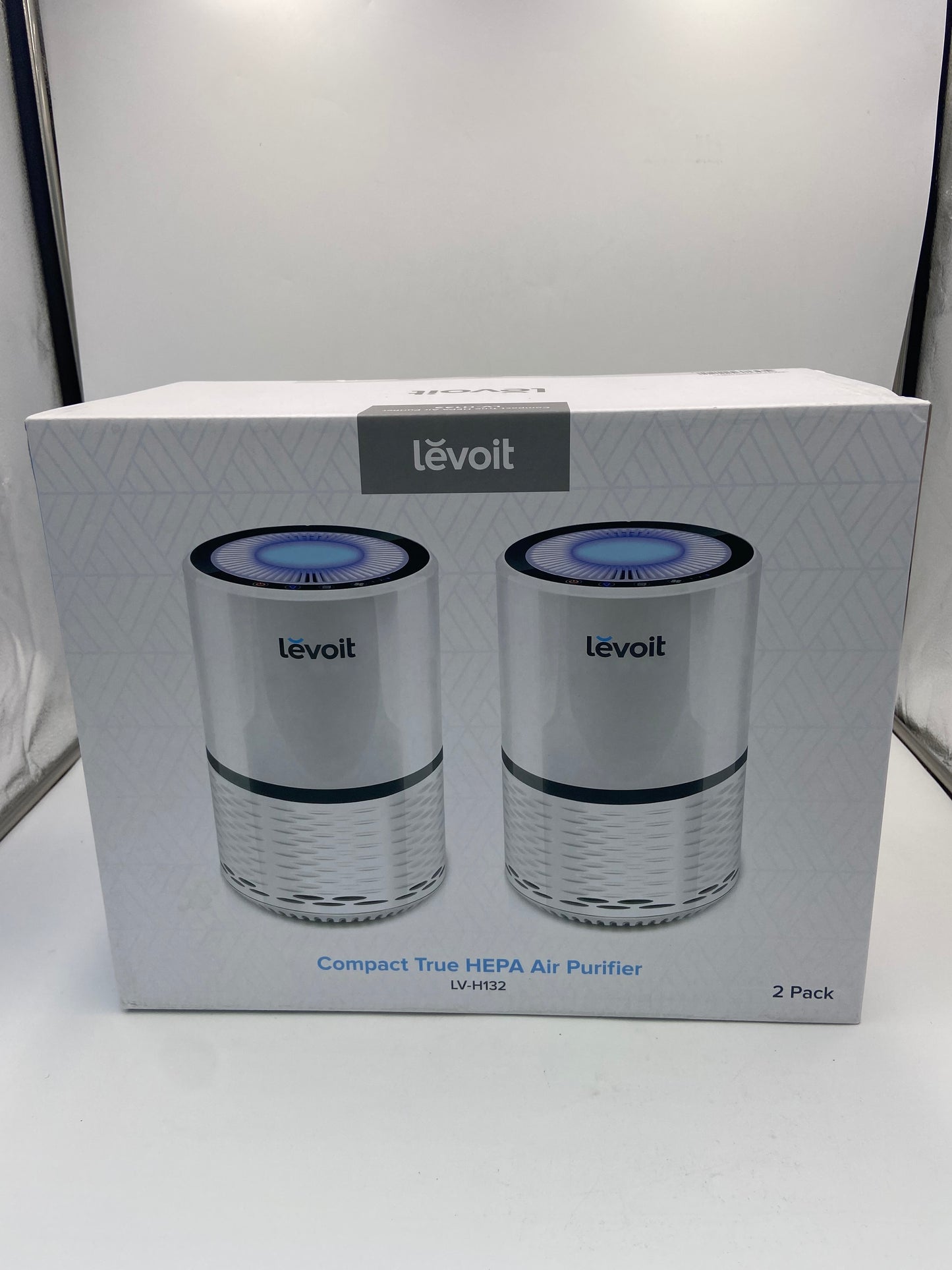 New Levoit LV-H132 ;Compact True HEPA Air Purifier White 783956545626