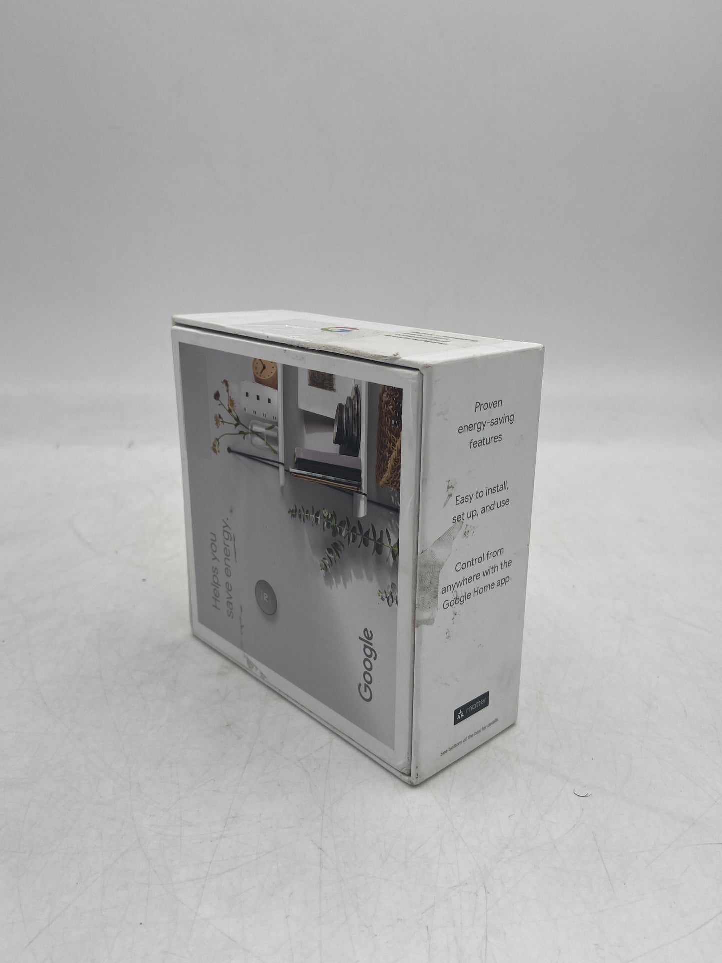 Google Nest Thermostat Charcoal Smart Programmable Thermostat GA02081-US